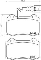 BREMBO P85104 - PASTILLA DE FRENO