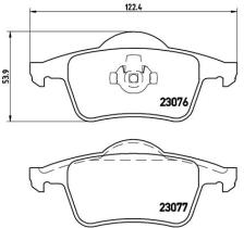 BREMBO P86014 - PASTILLA DE FRENO