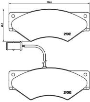 BREMBO PA6007 - PASTILLA DE FRENO