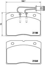 BREMBO PA6009 - PASTILLA DE FRENO