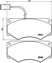 BREMBO PA6013 - PASTILLA DE FRENO