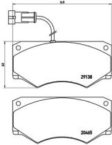 BREMBO PA6016 - PASTILLA DE FRENO