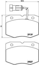 BREMBO PA6019 - PASTILLA DE FRENO