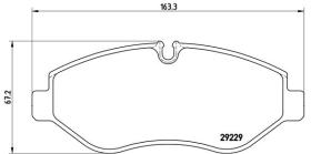 BREMBO PA6026 - PASTILLA DE FRENO