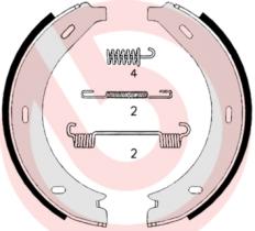 BREMBO S50517 - ZAPATA DE FRENO