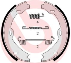 BREMBO S50518 - ZAPATA DE FRENO