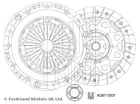 BLUE PRINT ADB113001 - KIT DE EMBRAGUE