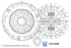 BLUE PRINT ADC43096 - KIT DE EMBRAGUE