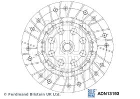 BLUE PRINT ADN13193 - DISCO DE EMBRAGUE