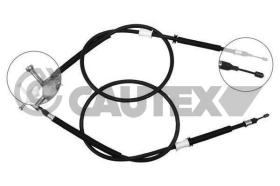 CAUTEX 489022 - MANDO FRENO TAMBOR TRASERO