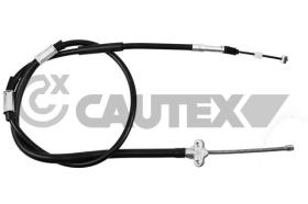 CAUTEX 708007 - MANDO FRENO IZQUIERDO