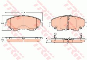 TRW GDB3627 - PASTILLAS DE FRENO