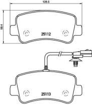 BREMBO P68063 - PASTILLA DE FRENO