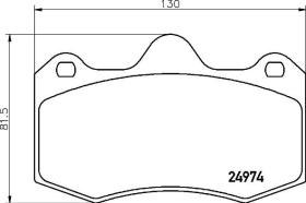 BREMBO P85134 - PASTILLA DE FRENO