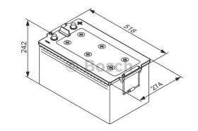 BOSCH 0092TE0888 - BATERIA DE ARRANQUE PB