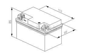 BOSCH 0986122602 - BATERIA DE ARRANQUE LITIO