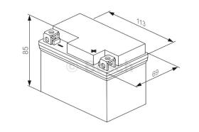 BOSCH 0986122604 - BATERIA DE ARRANQUE LITIO