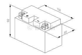 BOSCH 0986122606 - BATERIA DE ARRANQUE LITIO