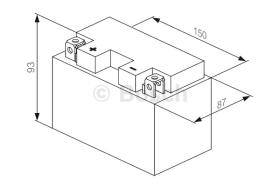 BOSCH 0986122610 - BATERIA DE ARRANQUE LITIO