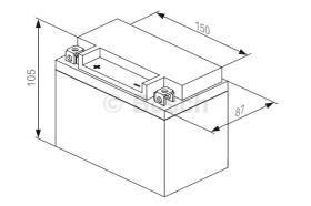 BOSCH 0986122626 - BATERIA DE ARRANQUE LITIO