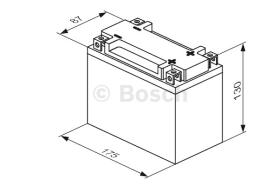 BOSCH 0986122633 - BATERIA DE ARRANQUE LITIO