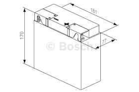 BOSCH 0986122634 - BATERIA DE ARRANQUE LITIO