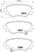 BREMBO P49049 - PASTILLA DE FRENO