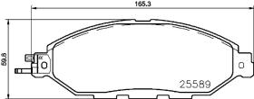 BREMBO P56103 - PASTILLA DE FRENO