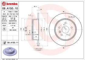 BREMBO 08A15010 - DISCO DE FRENO