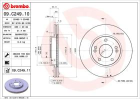 BREMBO 09C24911 - DISCO DE FRENO