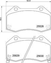 BREMBO P59094 - PASTILLA DE FRENO