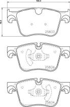 BREMBO P61127 - PASTILLA DE FRENO