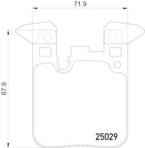 BREMBO P06095 - PASTILLA DE FRENO