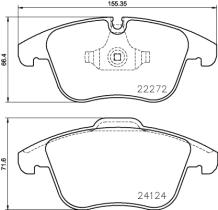 BREMBO P36030 - PASTILLA DE FRENO