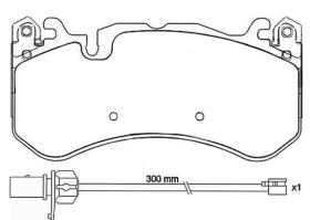 BREMBO P50127 - PASTILLA DE FRENO