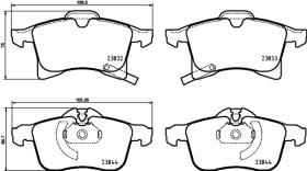 BREMBO P59089 - PASTILLA DE FRENO