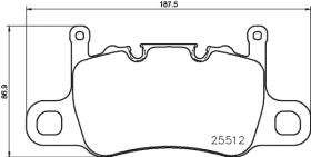 BREMBO P65037 - PASTILLA DE FRENO