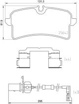 BREMBO P85151 - PASTILLA DE FRENO