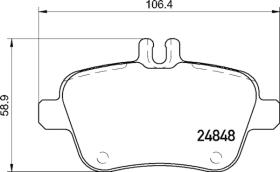 BREMBO P50140 - PASTILLA DE FRENO