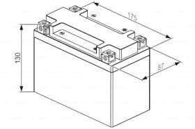 BOSCH 0986122637 - BATERIA DE ARRANQUE LITIO