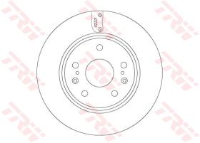 TRW DF6703 - JGO DISCOS DE FRENO