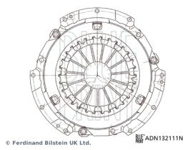 BLUE PRINT ADN132111N - MAZA DE EMBRAGUE MAZA DE EMBRAGUE