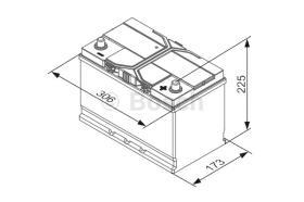 BOSCH 0092S4E420 - BATERIA DE ARRANQUE PB