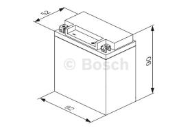 BOSCH 0986122638 - BATERIA 12 2AH 120A + 24XX Y6