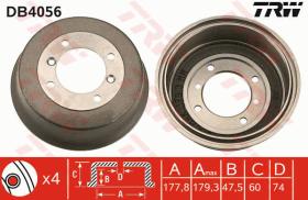 TRW DB4056 - TAMBOR DE FRENO