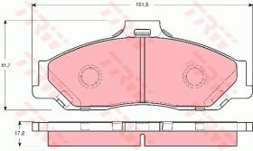 TRW GDB3238 - SUSTITUIDA POR GDB3353