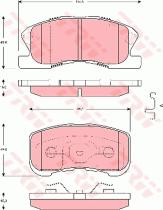 TRW GDB3266 - SUSTITUIDA POR GDB3220