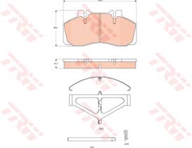 TRW GDB5004 - PASTILLAS DE FRENO V.I.