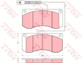 TRW GDB5052 - PASTILLAS DE FRENO V.I.