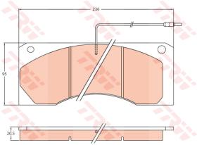 TRW GDB5066 - PASTILLAS DE FRENO V.I.